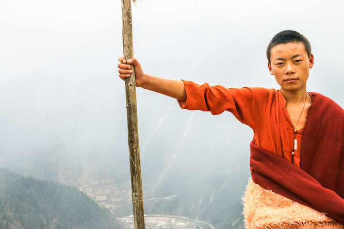 13.- Still Tibet Young Monk